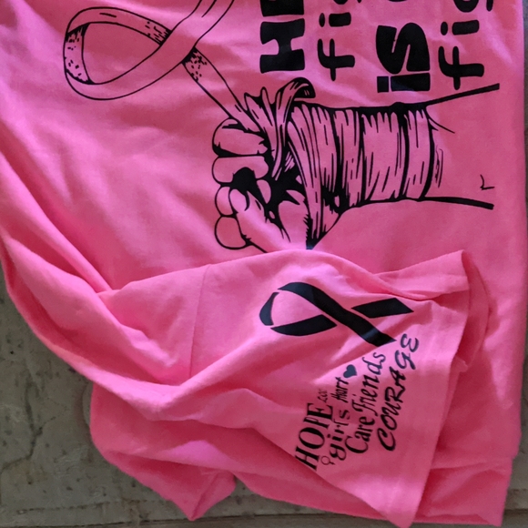 Her fight is our fight breast cancer shirt - Picture 3 of 3